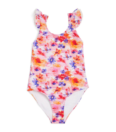 Il Gufo Kids' Lycra One Piece Swimsuit In Multicolor