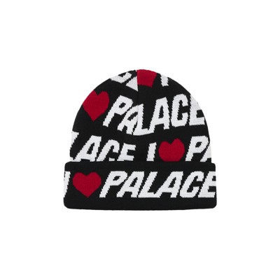 Pre-owned Palace I Love  Beanie 'black'