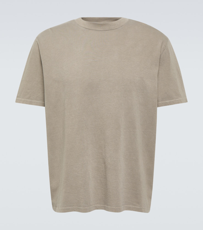 Our Legacy T-shirt Box Aus Baumwoll-jersey In Beige