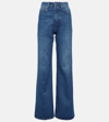 AMI ALEXANDRE MATTIUSSI HIGH-RISE STRAIGHT JEANS