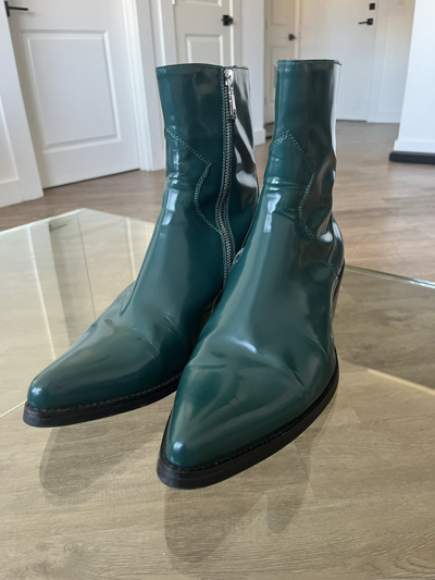 Pre-owned Calvin Klein X Calvin Klein 205w39nyc Boots In Green