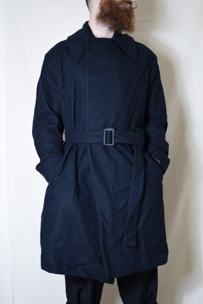 Pre-owned Yohji Yamamoto Yyph Aw16 Coat - Hr-c31-146 In Black