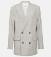 AMI ALEXANDRE MATTIUSSI DOUBLE-BREASTED WOOL BLAZER