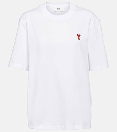 Ami Alexandre Mattiussi T-shirt Ami De Caur In White