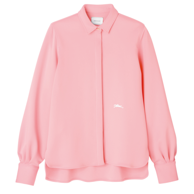 Longchamp Shirt In Rose