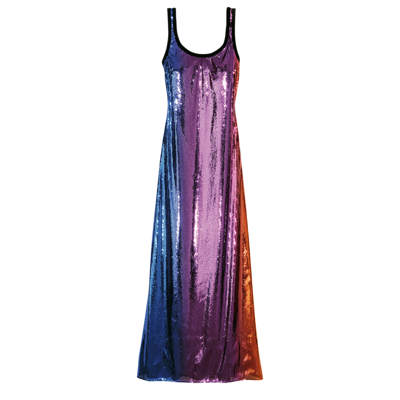 longchamp purple dress Dress Dark Purple - Crepe 38