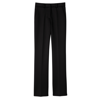 Longchamp Trousers In Noir