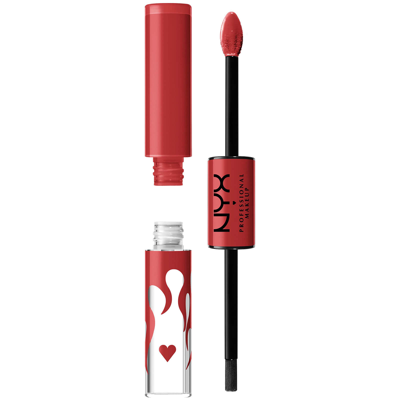 Nyx Professional Makeup Shine Loud High Pigment Long Lasting Lip Gloss 20g (various Shades) - Pretty Poblano In White
