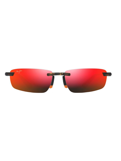 Maui Jim Ilikou Sunglasses In Red