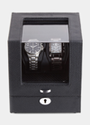 ROYCE NEW YORK PERSONALIZED LEATHER DOUBLE WATCH WINDER