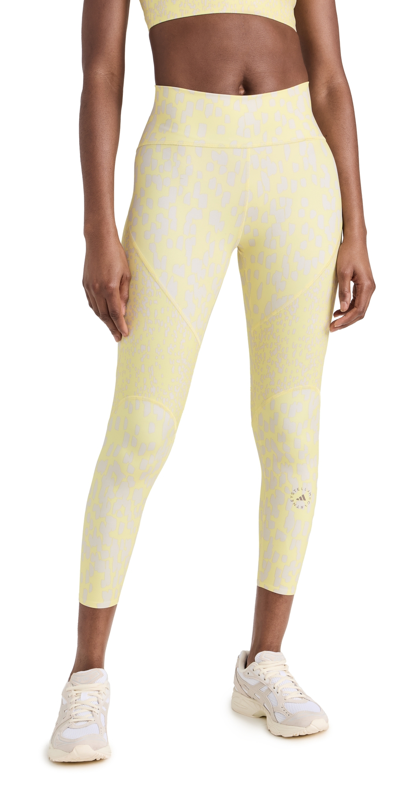 Adidas By Stella Mccartney Truepurpose Optime Training 7/8 Leggings Blush Yellow/chalk Pearl