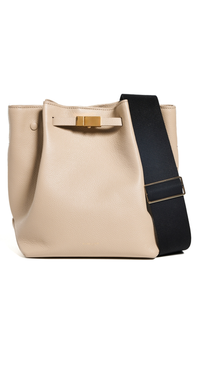 Demellier New York Bucket Bag Taupe In Neutral