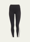 Splits59 Miles Rigor High-waist 7/8 Leggings In Blackwhit