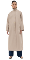 ANINE BING RANDY MAXI TRENCH COAT TAUPE