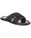 Ferragamo Women's Laurene Logo Slide Sandals In Black