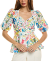 ELIE TAHARI ELIE TAHARI THE MICHELLE BLOUSE