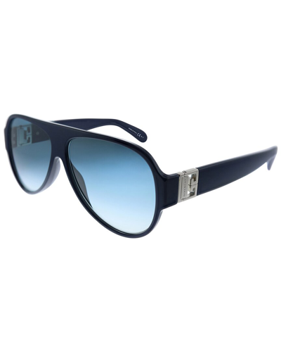 Givenchy Unisex Gv7142 58mm Sunglasses In Blue