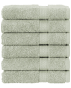 Linum Home Textiles Set Of 6 Turkish Cotton Sinemis Terry Washcloths