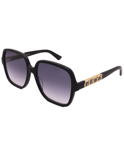 Gucci Women's Gg1189s 58mm Sunglasses In Black