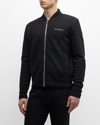 Givenchy Wool Sweatshirt With Back 4g Logo In Black