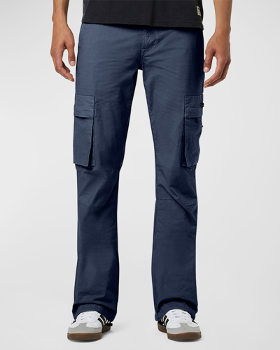 HUDSON MEN'S WALKER KICK FLARE CARGO PANTS