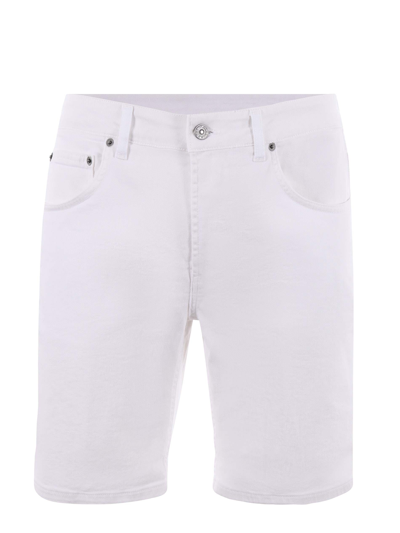 Dondup Derick Shorts In White