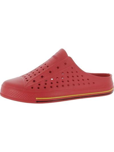 Saguaro Womens Lifestyle Perforated Slip-on Sneakers In Red