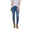 Mudpie Max Distressed Denim Legging In Blue In Blue