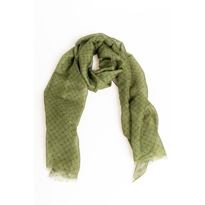 Trussardi Modal Women's Scarf In Green