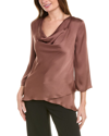 JOSEPH RIBKOFF SATIN BLOUSE