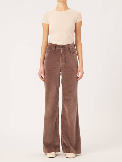 Dl1961 - Women's Hepburn Pants In Pearl Grey
