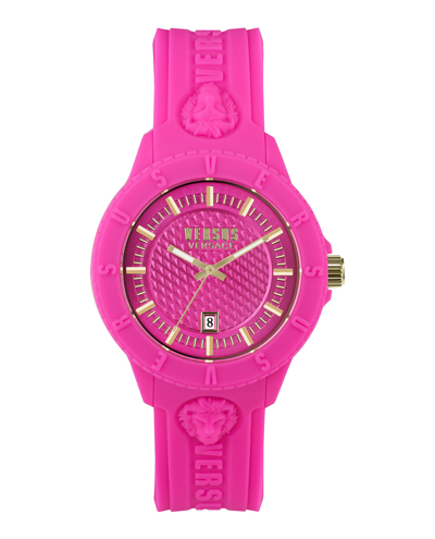 Versus Tokyo Silicone Watch In Multi