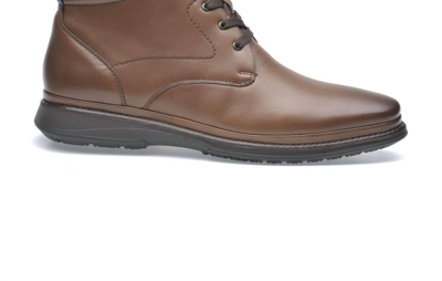 Pazstor Lambskin Leather Boots 2907 Baruc In Barista Brown In Multi