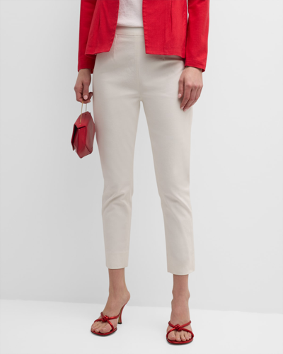 Frances Valentine Elle Open-front Blazer With Flower Pin In Red