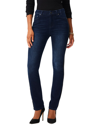 Nic + Zoe Nic+zoe High Rise Straight Leg Jeans In Blue In Blue