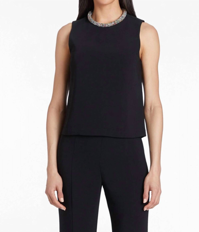 Amanda Uprichard Connie Top In Black