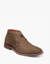 STACY ADAMS MARTFIELD PLAIN TOE CHUKKA BOOT IN MOCHA