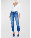 L Agence Sada Crop Slim Jeans In Maywood