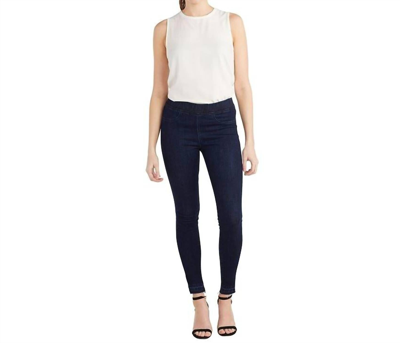 Mudpie Sarah Denim Legging In Dark Wash In Blue