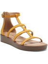 LUCKY BRAND ELLIAN WOMENS LEATHER CAGED GLADIATOR SANDALS