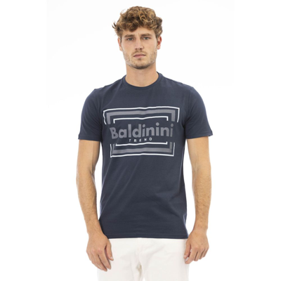 Baldinini Trend Cotton Men's T-shirt In Blue