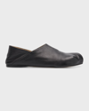 JW ANDERSON MEN'S PAW LEATHER SLIPPER LOAFERS