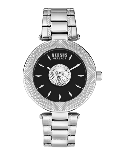 Versus Brick Lane Lion Bracelet Watch In Silver