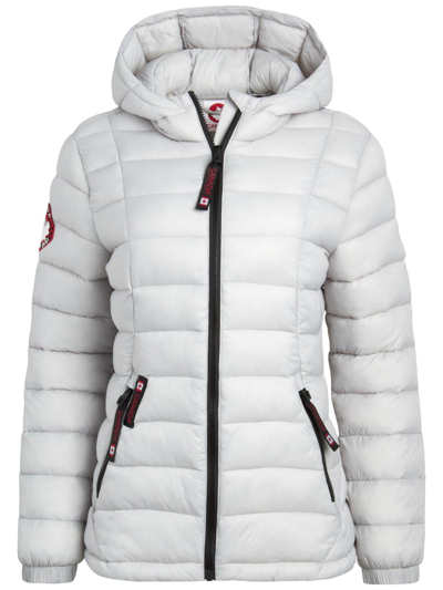 Canada Weather Gear Womens Quilted Packable Glacier Shield Jacket In Grey