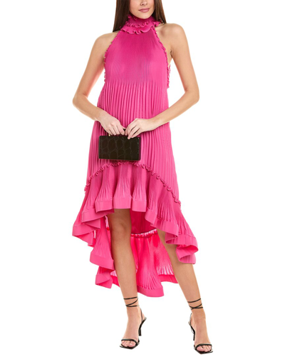 Ungaro Aimee Midi Dress In Pink
