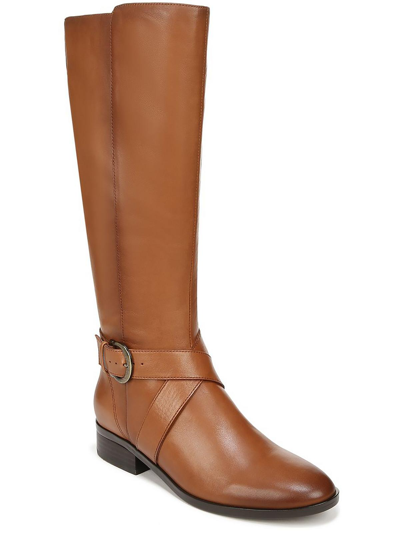 Naturalizer Raisa Womens Leather Narrow Calf Knee-high Boots In Multi