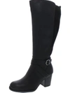 SOUL NATURALIZER WOMENS FAUX LEATHER TALL KNEE-HIGH BOOTS