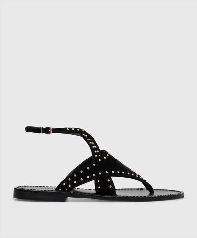 Twinset Sandalo Sandal In Nero In Black