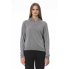Baldinini Trend Gray Viscose Sweater In Grey