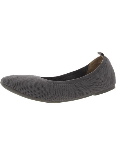 Rsvp Belen Womens Cushioned Footbed Slip-on Ballet Flats In Grey
